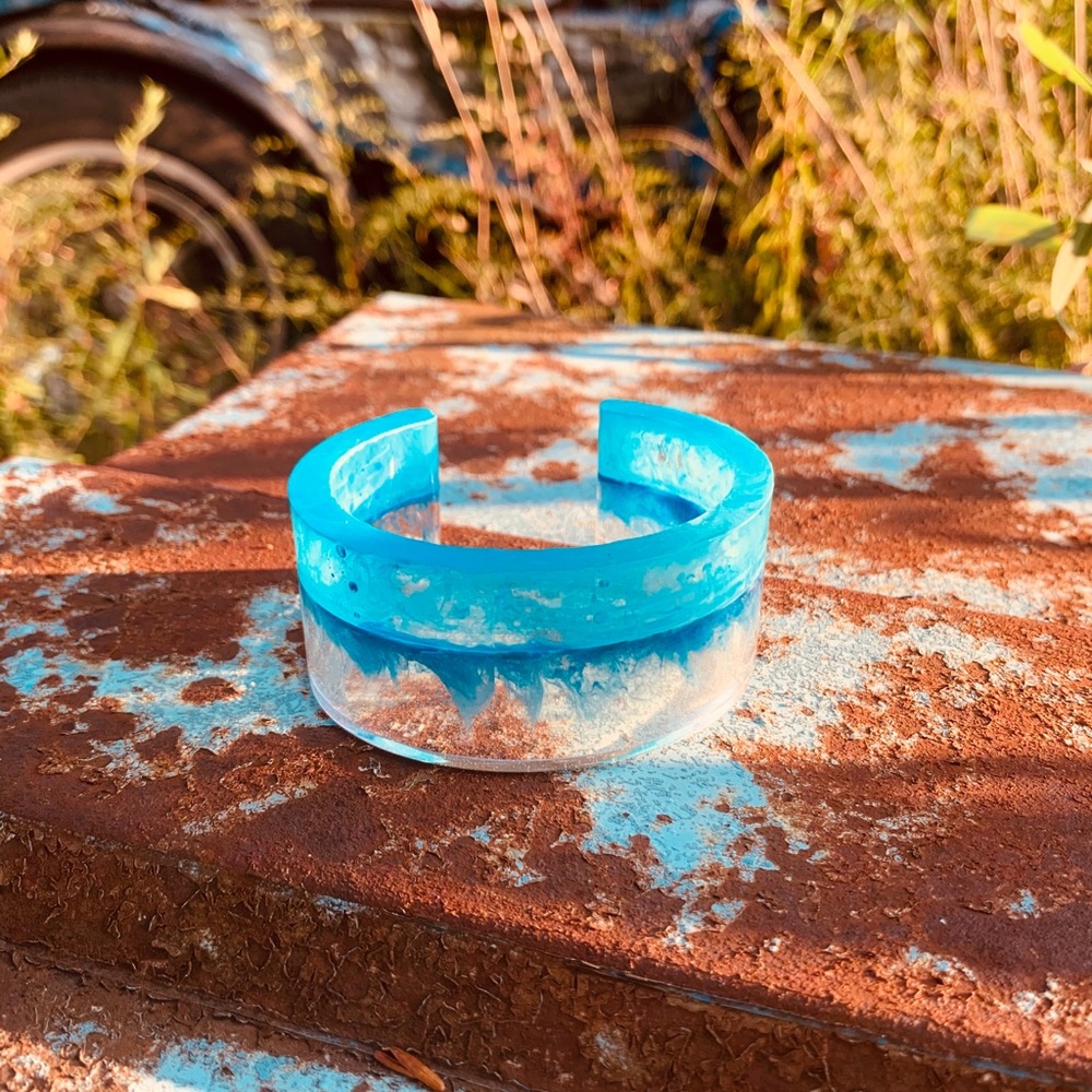 Handmade✨ARCTIC ABYSS Cuff Bracelet